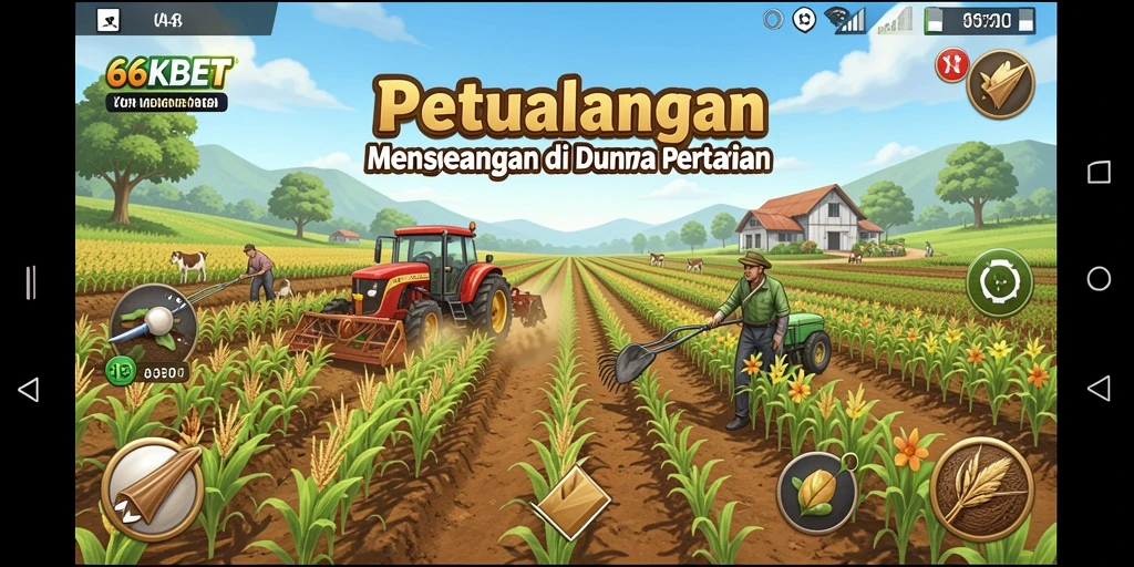 Tampilan menarik dari gameplay <strong>66KBET</strong> di dunia pertanian.