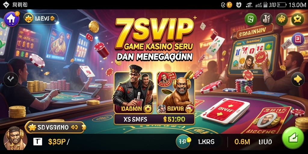Screenshot gameplay <strong>7SVIP</strong> menampilkan aksi seru di casino virtual.