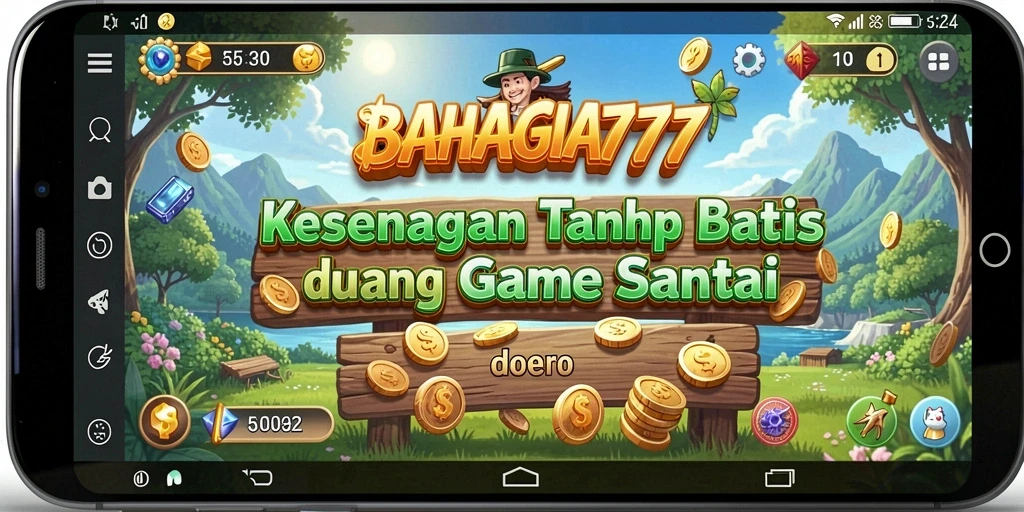 Tampilan gameplay BAHAGIA777 yang penuh warna dan menarik.