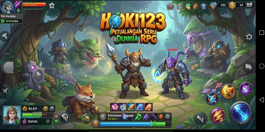 Tampilan gameplay HOKI123 yang memukau dan mendebarkan di dunia RPG.