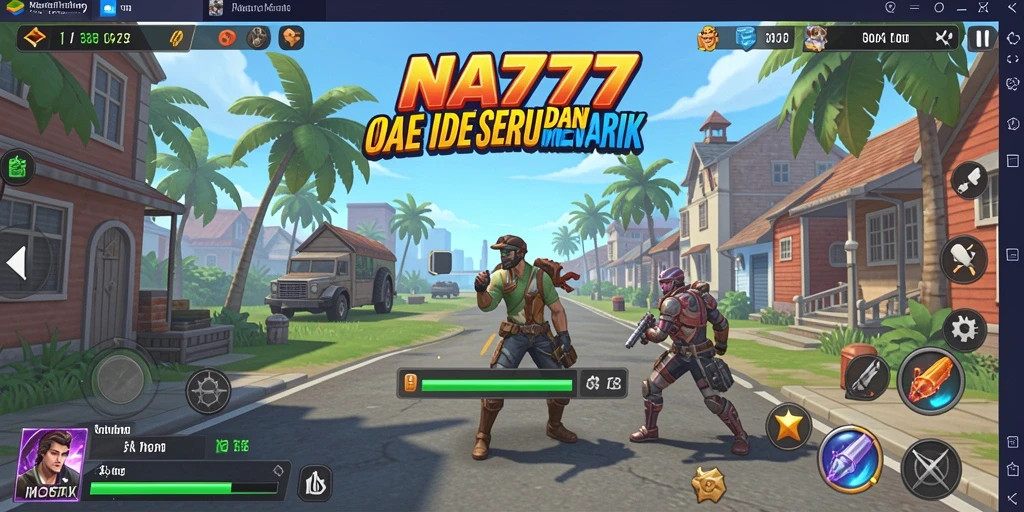 Tampilan gameplay yang menarik dan mengasyikkan dalam NA777.