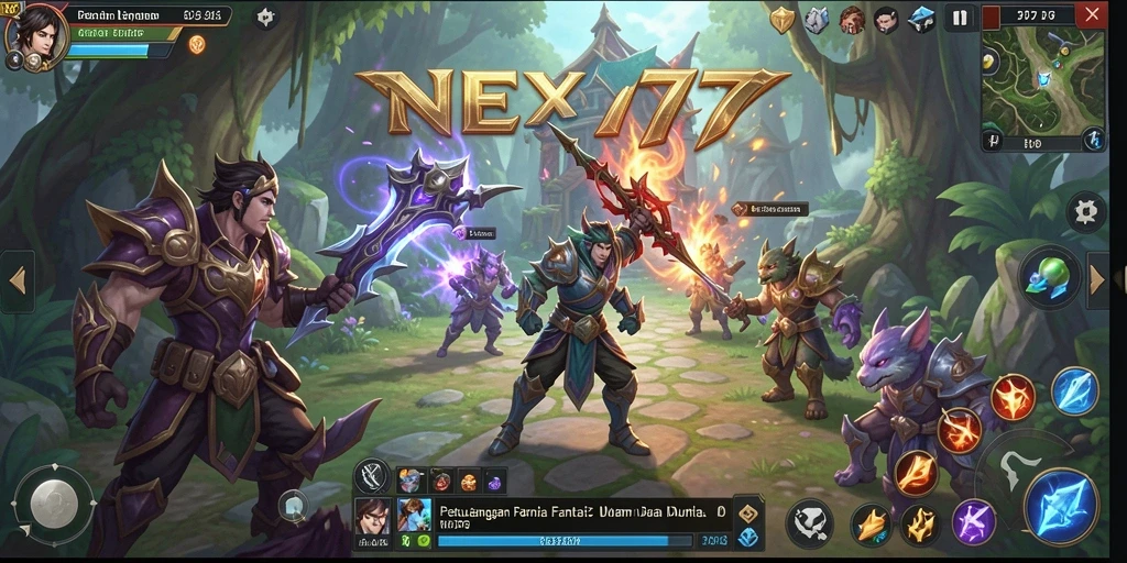 Gameplay NEX777 yang seru dan penuh aksi.