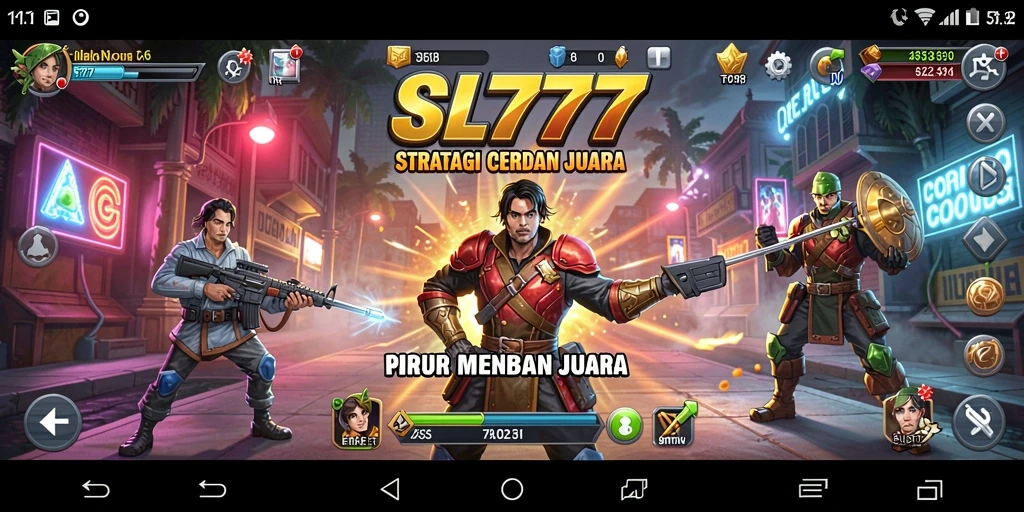 Gameplay SL777 yang menantang dan penuh strategi.